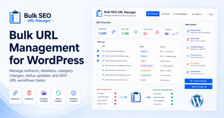 Bulk URL Management