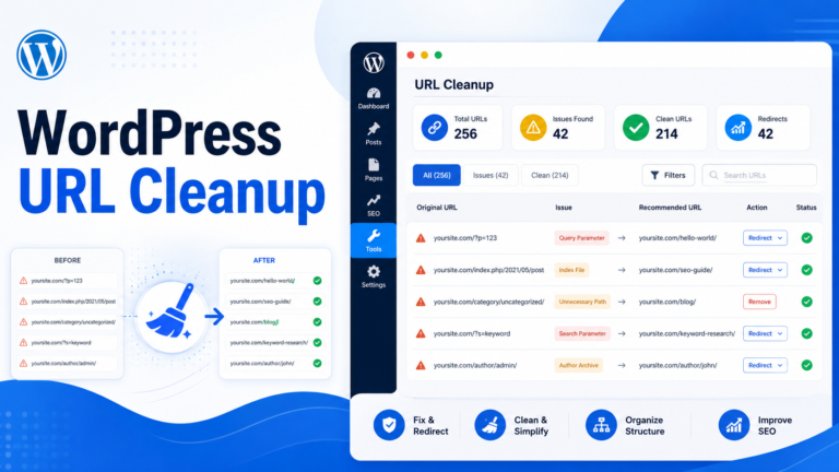WordPress URL Cleanup